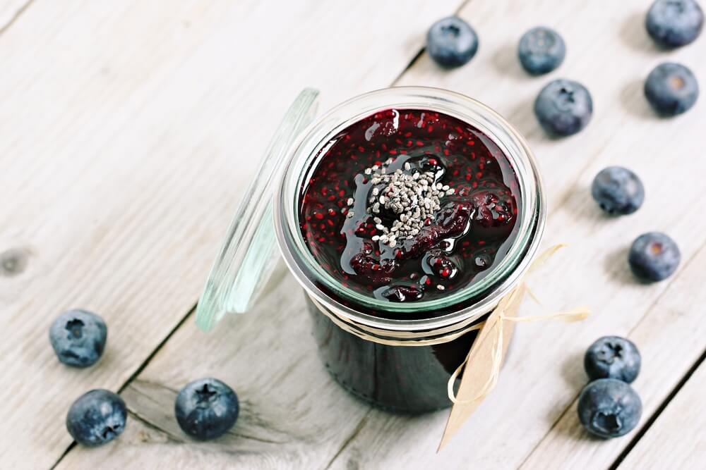 Raspberry Chia Jam (3 Ingredient) - Nourished by Nic