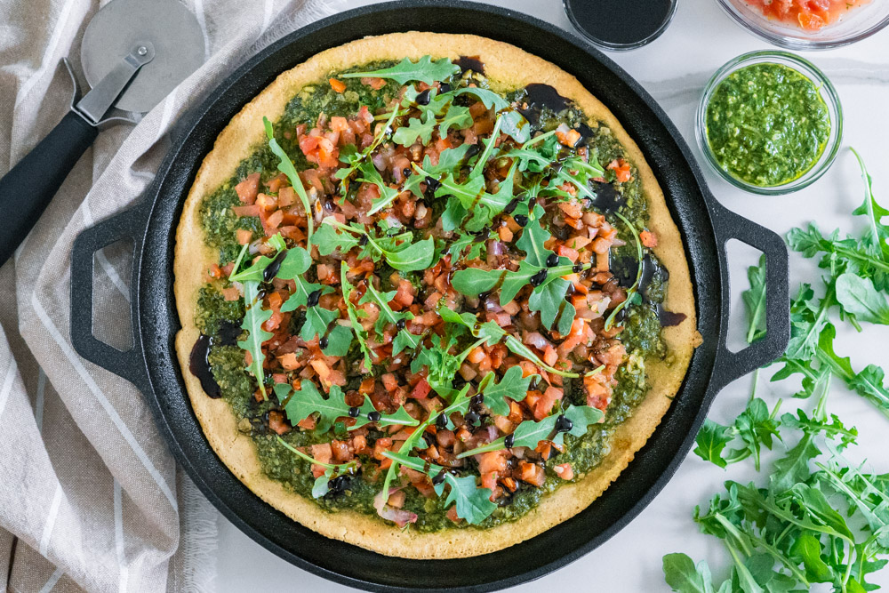 Katie Stewart Wellness - 24.04.05 Bruschetta Pesto Flatbread With 