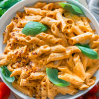 Roasted Red Pepper Pasta