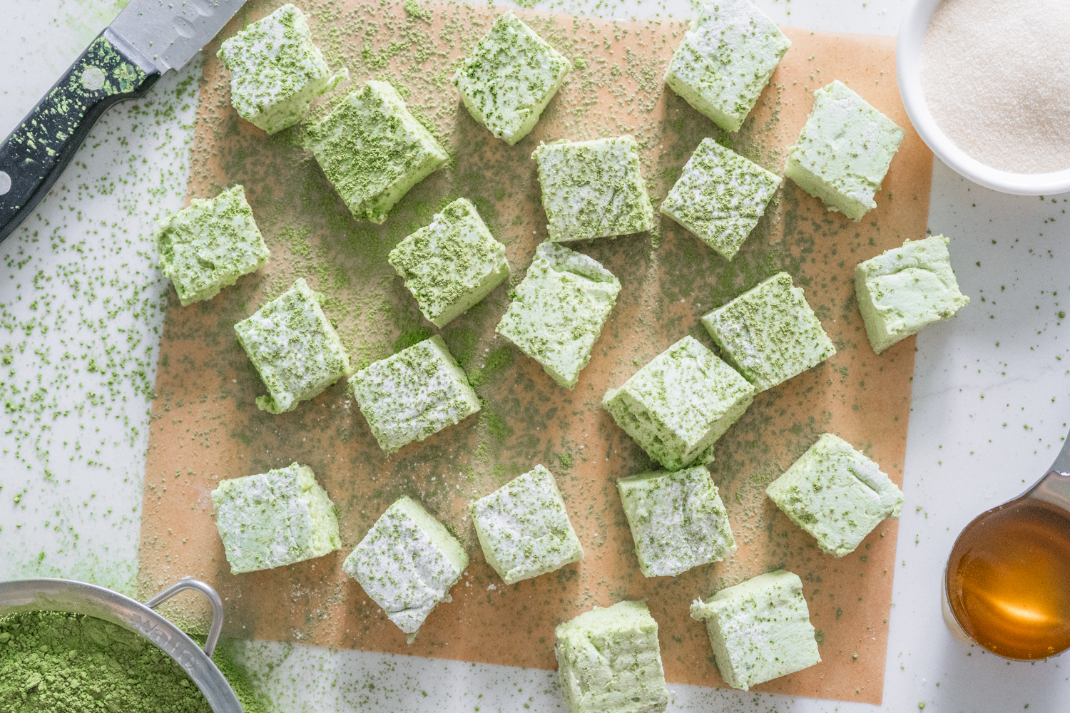 Matcha Marshmallows