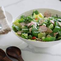 Gluten-Free Fattoush Salad with Sumac Dressing