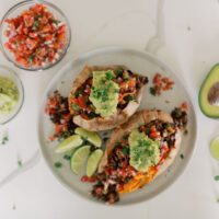 Mexican Stuffed Sweet Potato